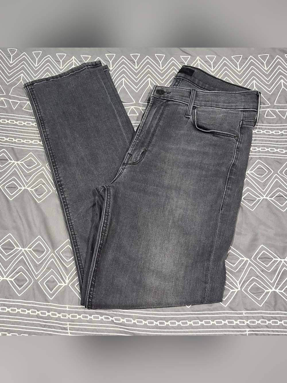 MOTHER Denim The Mid Rise Dazzler Ankle Size 28